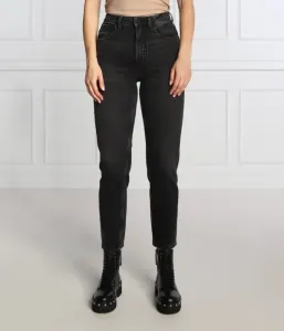 Джинсы mom fit Guess Jeans, черный
