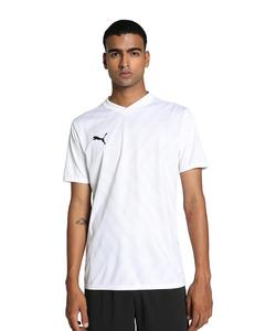 Футболка унисекс PUMA Teamglory - черно-белая - размер L