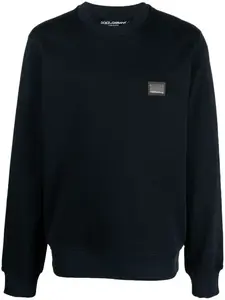 Толстовка с логотипом DOLCE & GABBANA, синий