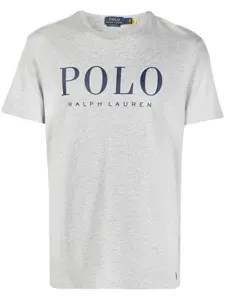 Футболка с логотипом Polo Ralph Lauren, серый