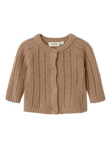 Вязаный кардиган NAME IT, коричневый