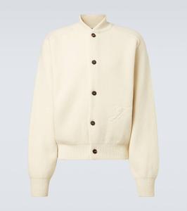 Кардиган из шерсти и кашемира pallone Jacquemus, Off-White