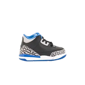 Кроссовки Air Jordan Jordan 3 Retro Bt, черный