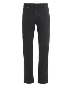 Узкие джинсы с пятью карманами Stone Island, черный