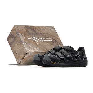 Mule Donkey Низкие повседневные туфли унисекс черного цвета