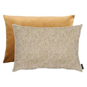 Декоративная подушка Apelt Alessio, 60x40x10 см цвет honig/beige meliert