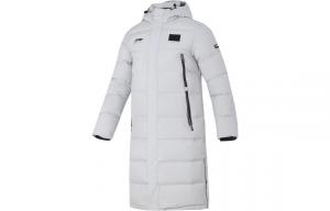 Li Ning ПОДКЛАДКА Пуховик унисекс, Монетный пепел