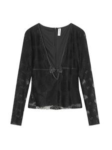 Résumé Лонгслив 'Colette' в черном цвете