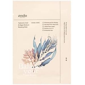 Маска для увлажнения кожи с гиалуроновой кислотой и водорослями 25 мл Ondo Beauty 36.5