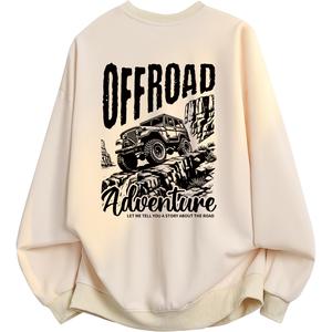 Свитшот для верховой езды Casual Collection Unisex Jeep, оранжевый (fleece-lined)