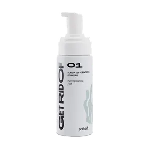 Очищающая пенка для лица schaum zur porentiefen reinigung ohne duft Salted, объем 0.15 л.