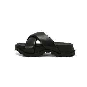 Тапочки-слайды женские Hongyanglin, Black