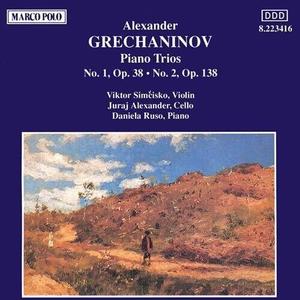 CD диск Gretchaninov / Simcisco / Ruso: Trio Pno 1/2