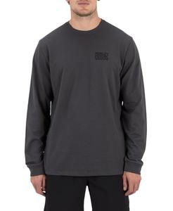 Мужская футболка с длинными рукавами H2O-Dri Psychic Session Hurley, Dark Stone Gray