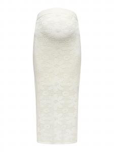 Only Maternity Юбка 'OLMISABELLA' в белом цвете