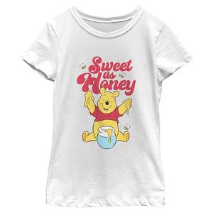 Детская футболка с принтом Winnie the Pooh Sweet as Honey Disney