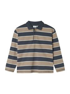 Рубашка NAME IT NKMOLLIE, серый/серо-коричневый