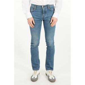 Синие хлопковые джинсы Деним Corneliani, Blue