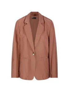 Однобортный пиджак Forte Forte, коричневый