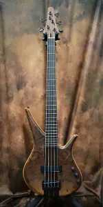 Гитара TUNE SWV-5 Claro Walnut с грифом через корпус, 33 дюйма