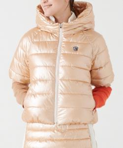 Теплая стеганая куртка с металлическим блеском Archivio, цвет Beige(019)