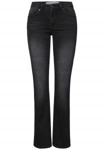 Street One Studio Джинсы-клеш в черном дениме