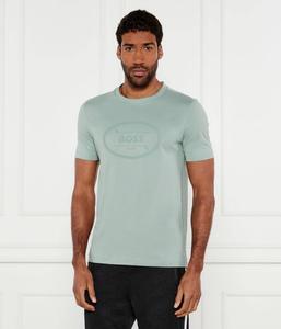 Логотип футболки наследие Regular fit Boss Green, зеленый