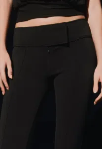 Ультракомпактные леггинсы-брюки Bershka, Black