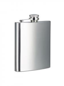 Relaxdays 2 серебристые фляги по 200 мл каждая