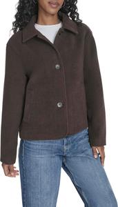 Женская шерстяная куртка Levi's Harper Shortie, New Chocolate Brown