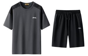 Повседневная спортивная одежда унисекс Jeep, темно-серый