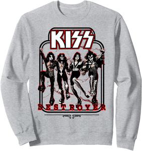 Толстовка Разрушитель Kiss, серый