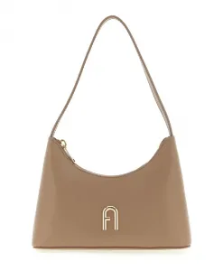 Мини-Сумочка через плечо с бриллиантами Furla, бежевый