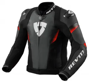 Контрольная куртка REV'IT!, черный/красный