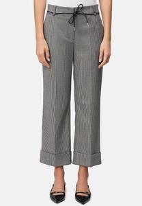 Брюки zero KARIERT MIT UMSCHLAG, Beigebrown/Brown