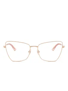 Очки в оправе 'кошачий глаз' Jimmy Choo, розовый