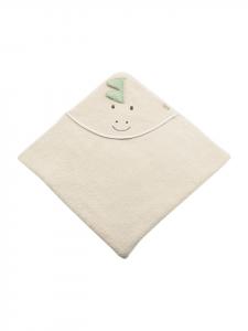 Sterntaler Банное полотенце с капюшоном DINO Rexi 100x100 см, бежевого цвета