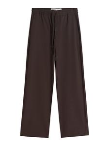 Bershka Штаны свободного кроя в цвете Chocolate