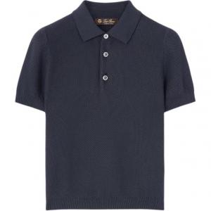 Loro Piana Футболка SS25 Crown Blue детская