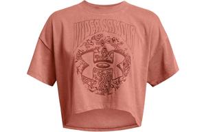 Футболка с рукавом дроп-шиoulder женская Canyon Pink Under Armour