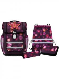 McNeill Набор школьных сумок McOcean из 5 предметов, цвет BERRY, красный