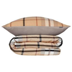 Комплект постельного белья Schiesserset Lenni Feinbiber 2 шт., 135x1x200 см, песочный