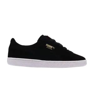 Кроссовки Suede Classic Metal Badge Puma, черный