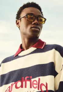 Солнцезащитные очки из смолы Bershka, Yellow