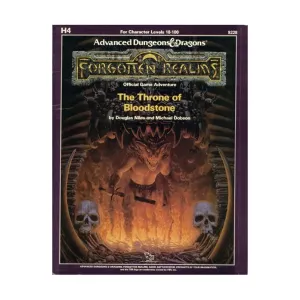 Модуль Throne of Bloodstone, Advanced Dungeons & Dragons (1st Edition) - Modules & Adventures