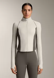 Легкая теплая светоотражающая техническая тренировочная куртка Oysho, Beige