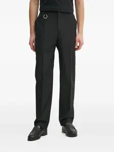 Брюки с кольцевым декором Études Studio, черный