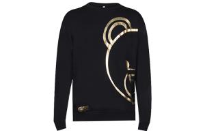 Свитшот с круглым вырезом MOSCHINO, черный