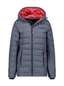 Canadian Peak Стеганое пальто «Астанек» темно-синего цвета