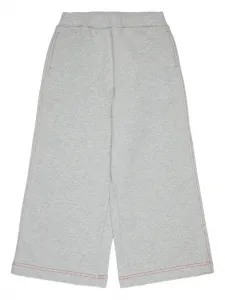 Спортивные брюки с контрастной строчкой Max&Co. Kids, серый
